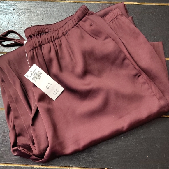 Abercrombie & Fitch Other - Abercrombie & Fitch Burgundy Pajama Pants